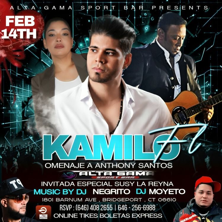 KAMILO FL | INVITADA ESPECIAL SUSY LA REINA | HOMENAJE A ANTHONY SANTOS