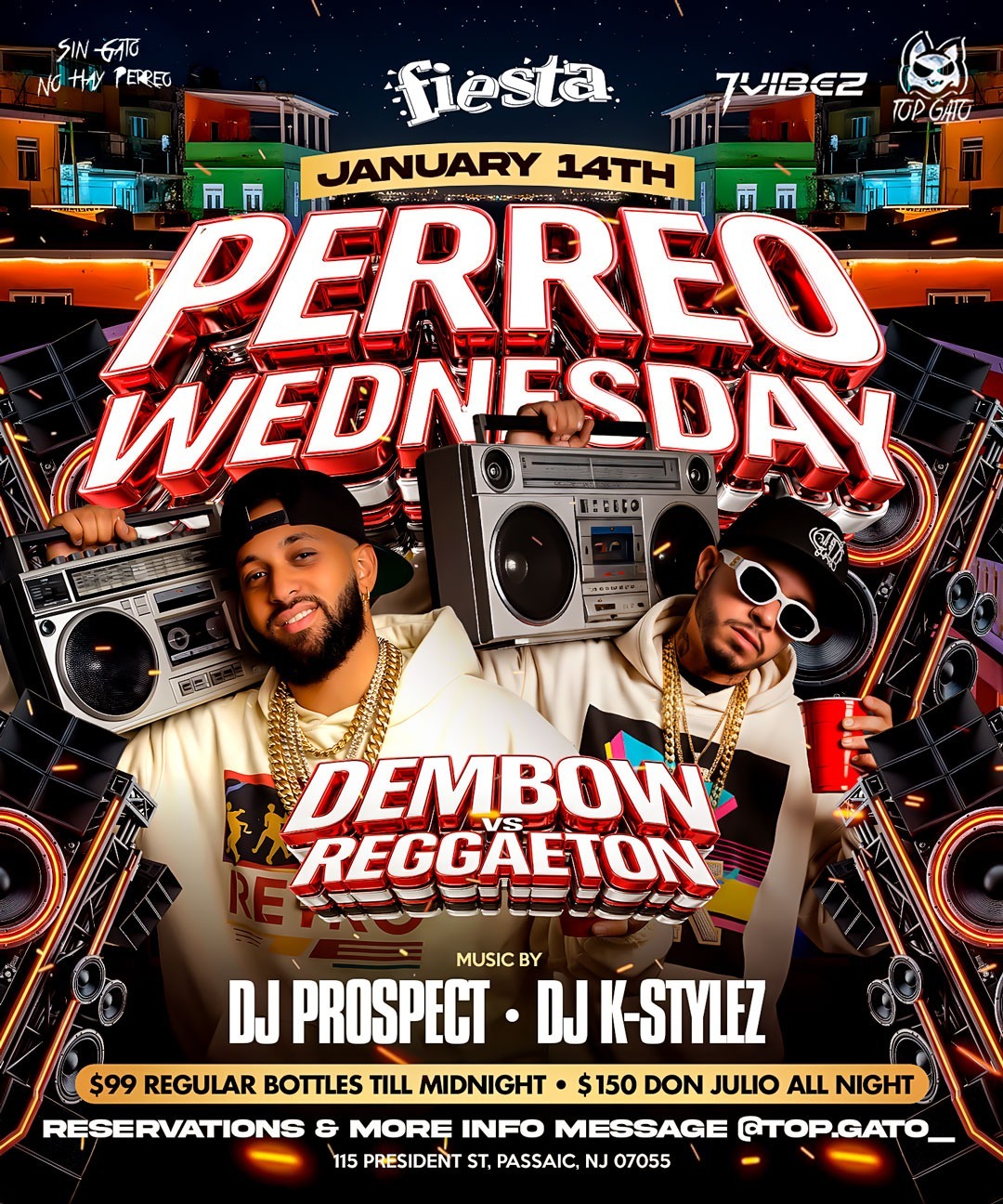 PERREO WEDNESDAY - DEMBOW VS REGGAETON