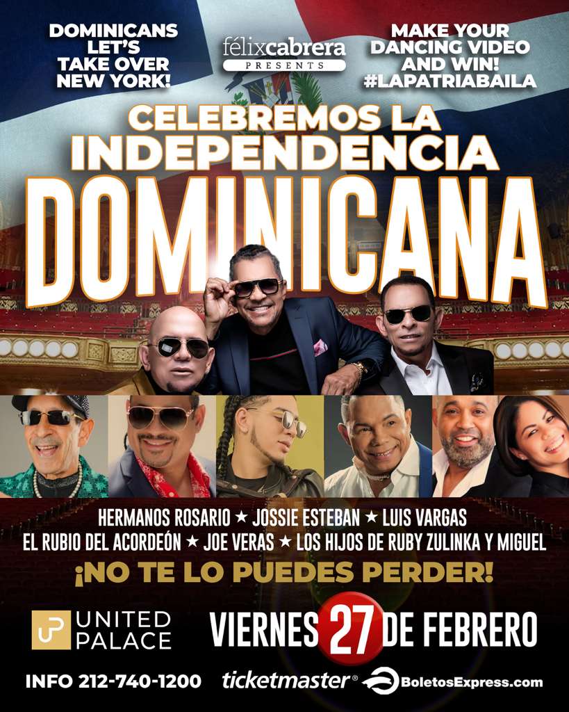 Buy tickets for CELEBRANDO LA INDEPENDENCIA DOMINICANA CELEBRANDO LA INDEPENDENCIA DOMINICANA
