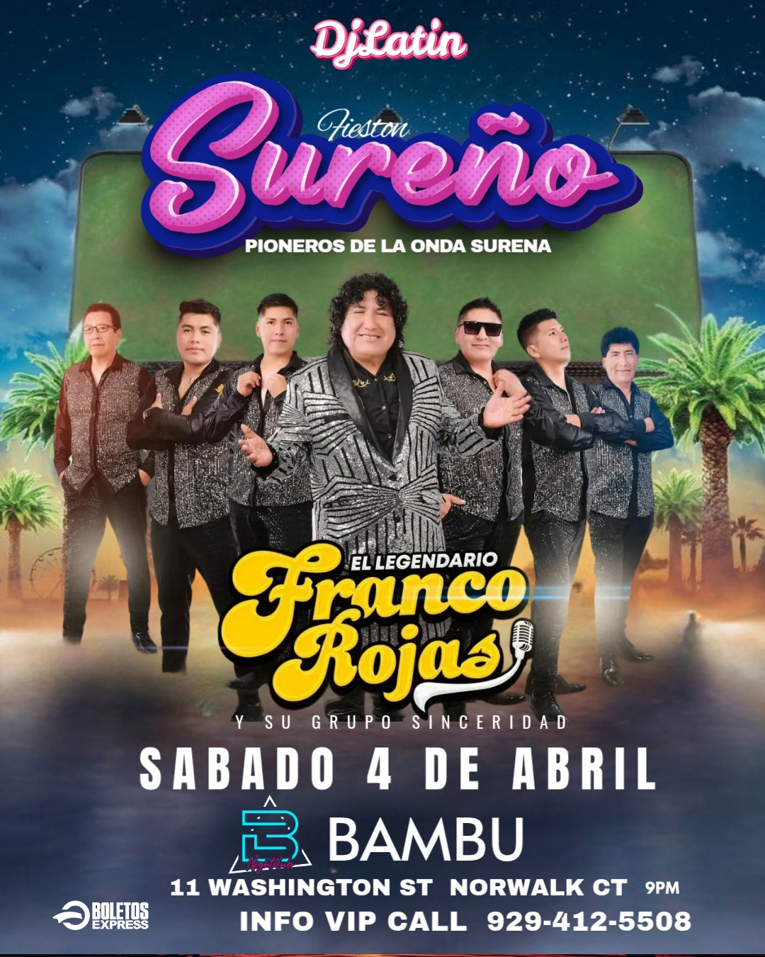 Buy tickets for FRANCO ROJAS EN NORWALK CT FRANCO ROJAS EN NORWALK CT