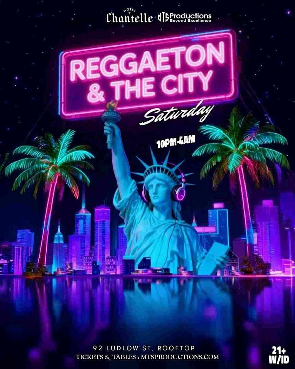 Reggaeton & the City Rooftop Party Saturday at Hotel Chantelle – Jan 31