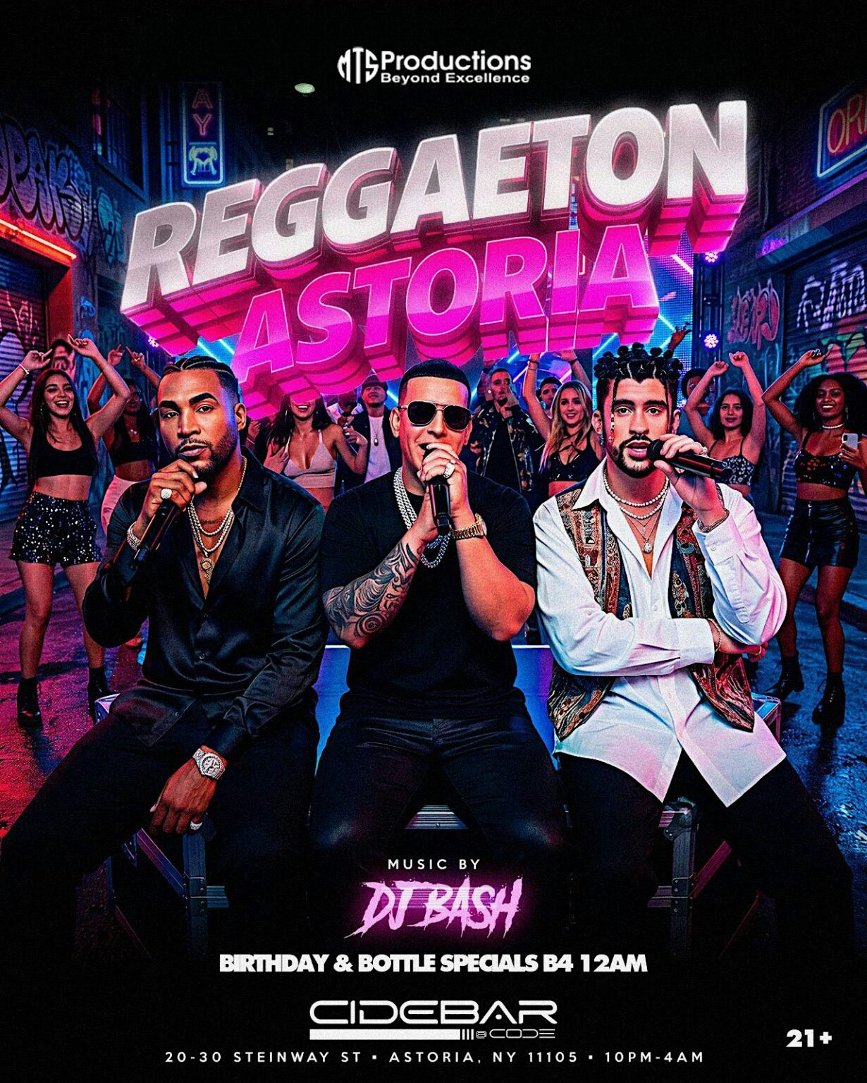 Buy tickets for Reggaeton Astoria | Fridays at CideBar – NYC Dance Party – Jan 30 Reggaeton Astoria | Fridays at CideBar – NYC Dance Party – Jan 30