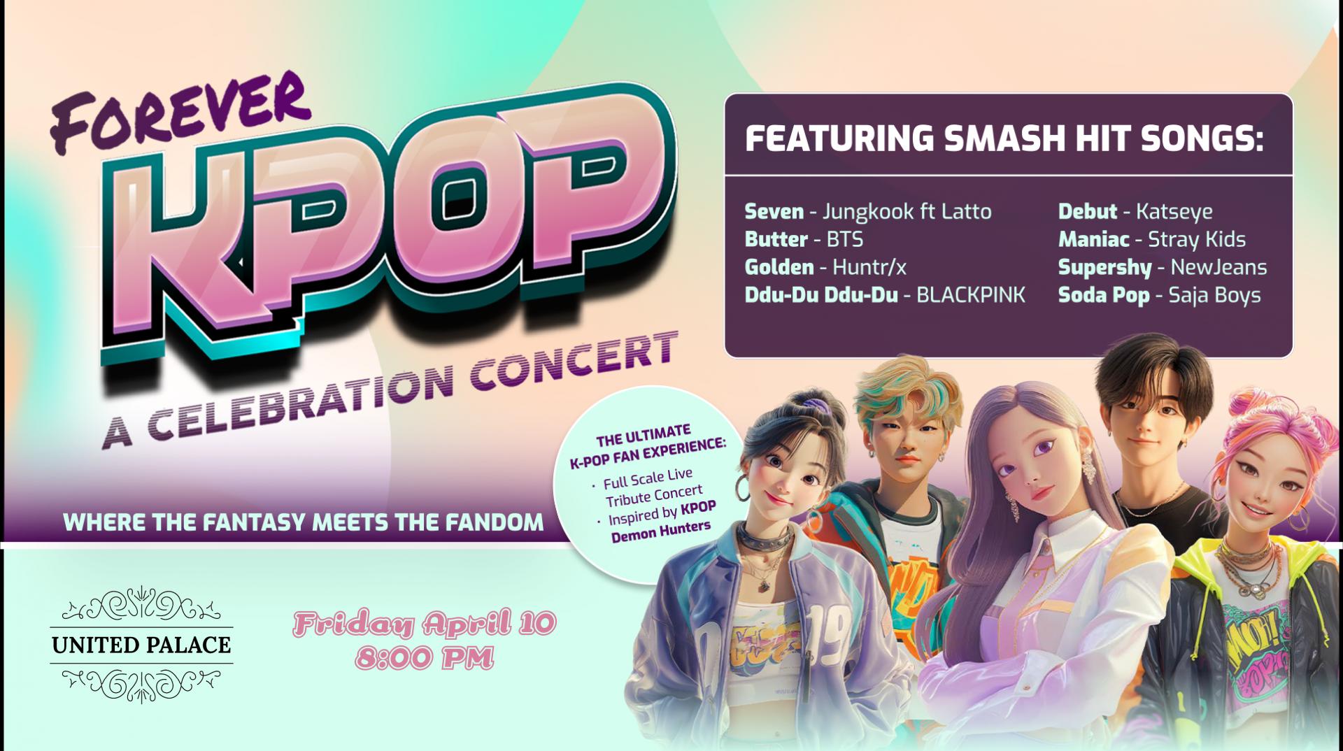 Buy tickets for FOREVER K-Pop – A Celebration Concert FOREVER K-Pop – A Celebration Concert