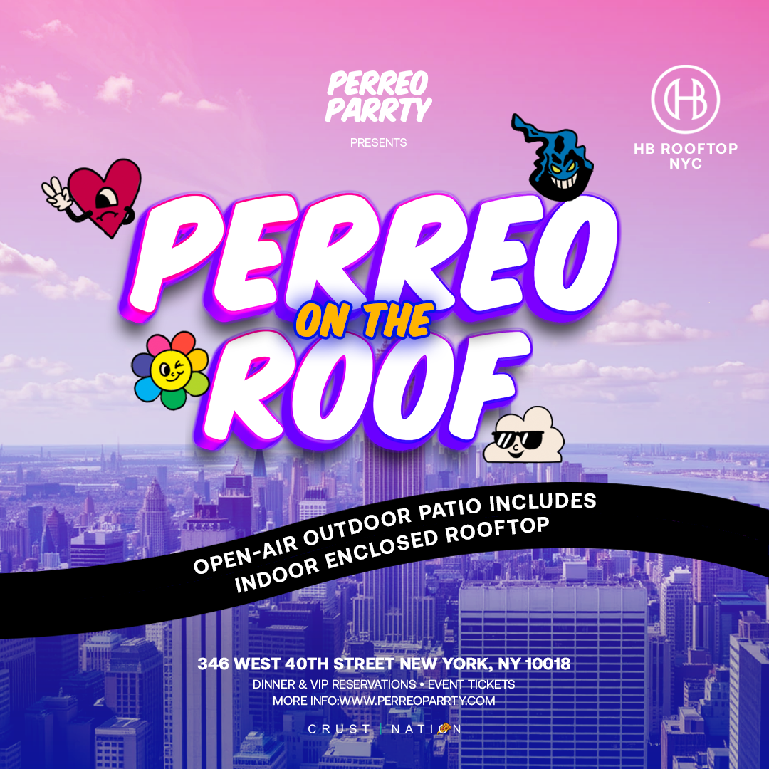 Buy tickets for Perreo on the Roof - Latin & Reggaeton Rooftop Dance Party NYC Perreo on the Roof - Latin & Reggaeton Rooftop Dance Party NYC