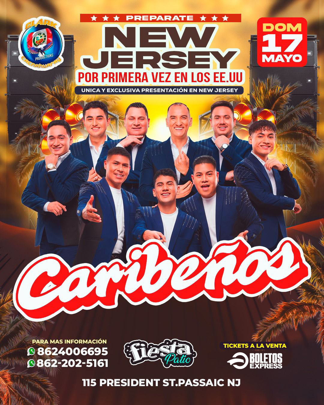 Buy tickets for CARIBEÑOS CARIBEÑOS