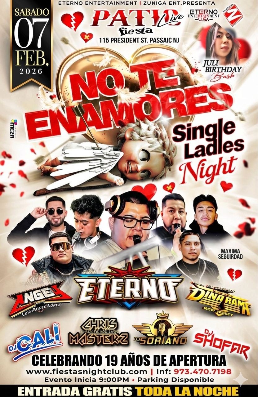 Buy tickets for SONIDO ETERNO, ANGEL, DINARAMA, CHRIS MASTER, DJ CALI, DJ SORIANO, DJ SHOFAR SONIDO ETERNO, ANGEL, DINARAMA, CHRIS MASTER, DJ CALI, DJ SORIANO, DJ SHOFAR