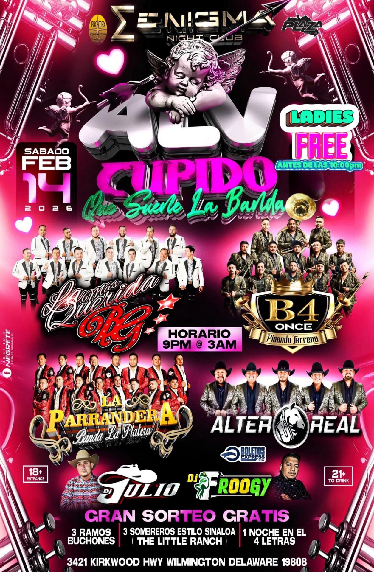 LA MAS QUERIDA | B4 ONCE | LA PARRANDERA | ALTER REAL