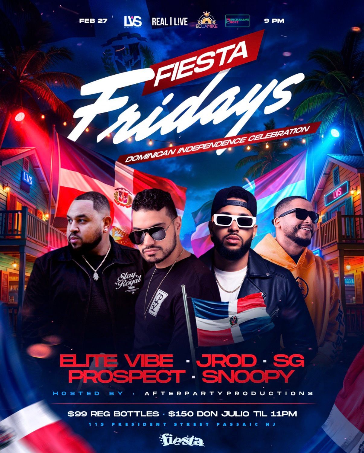 FIESTA FRIDAY - DOMINICAN INDEPENDENCE CELEBRATION