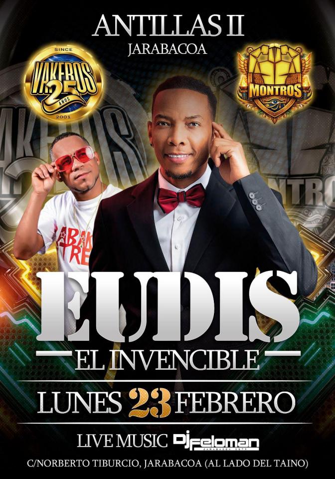Buy tickets for EUDIS EL INVENCIBLE EUDIS EL INVENCIBLE