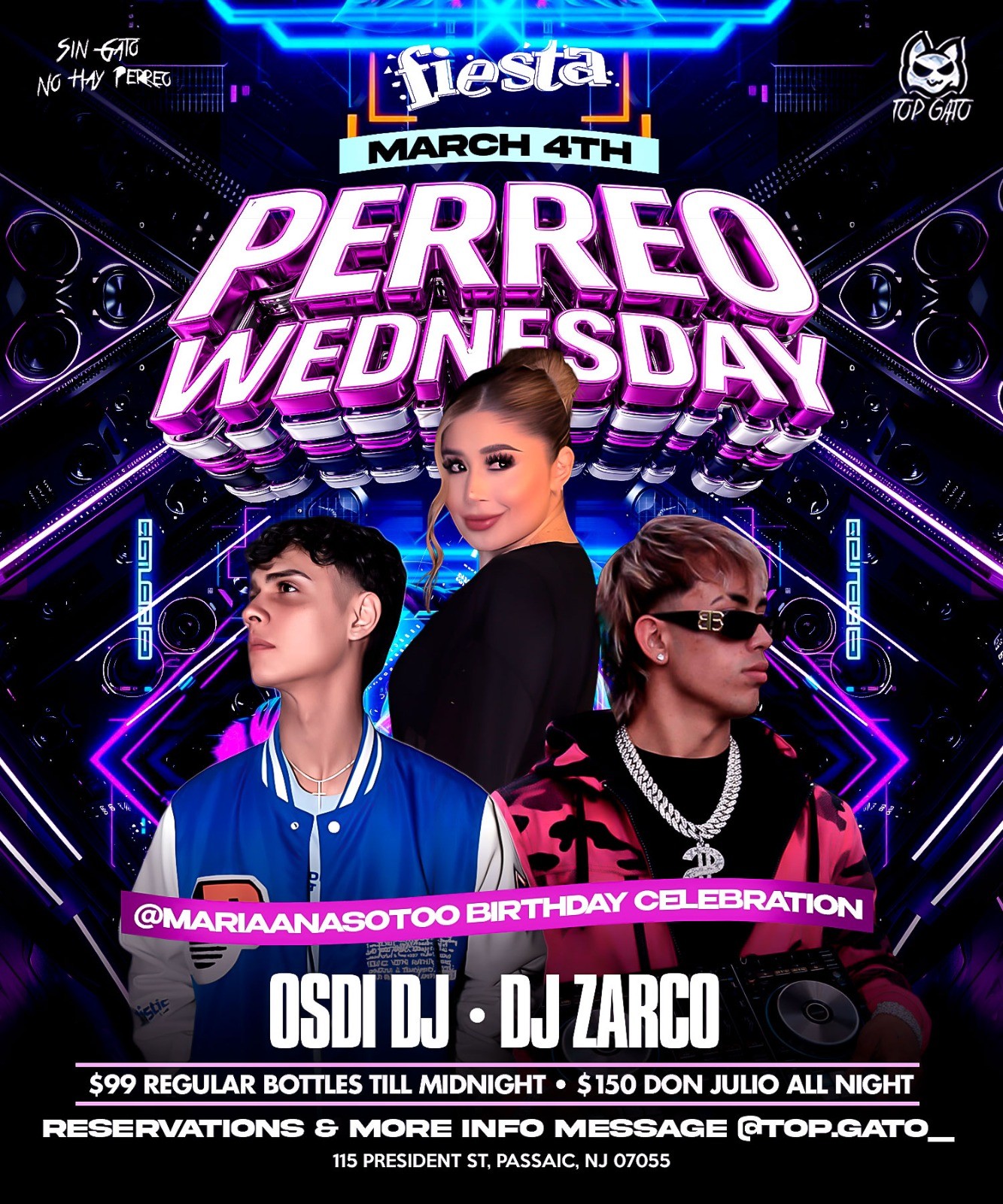PERREO WEDNESDAY - @MARIANASOTOO BIRTHDAY CELEBRATION
