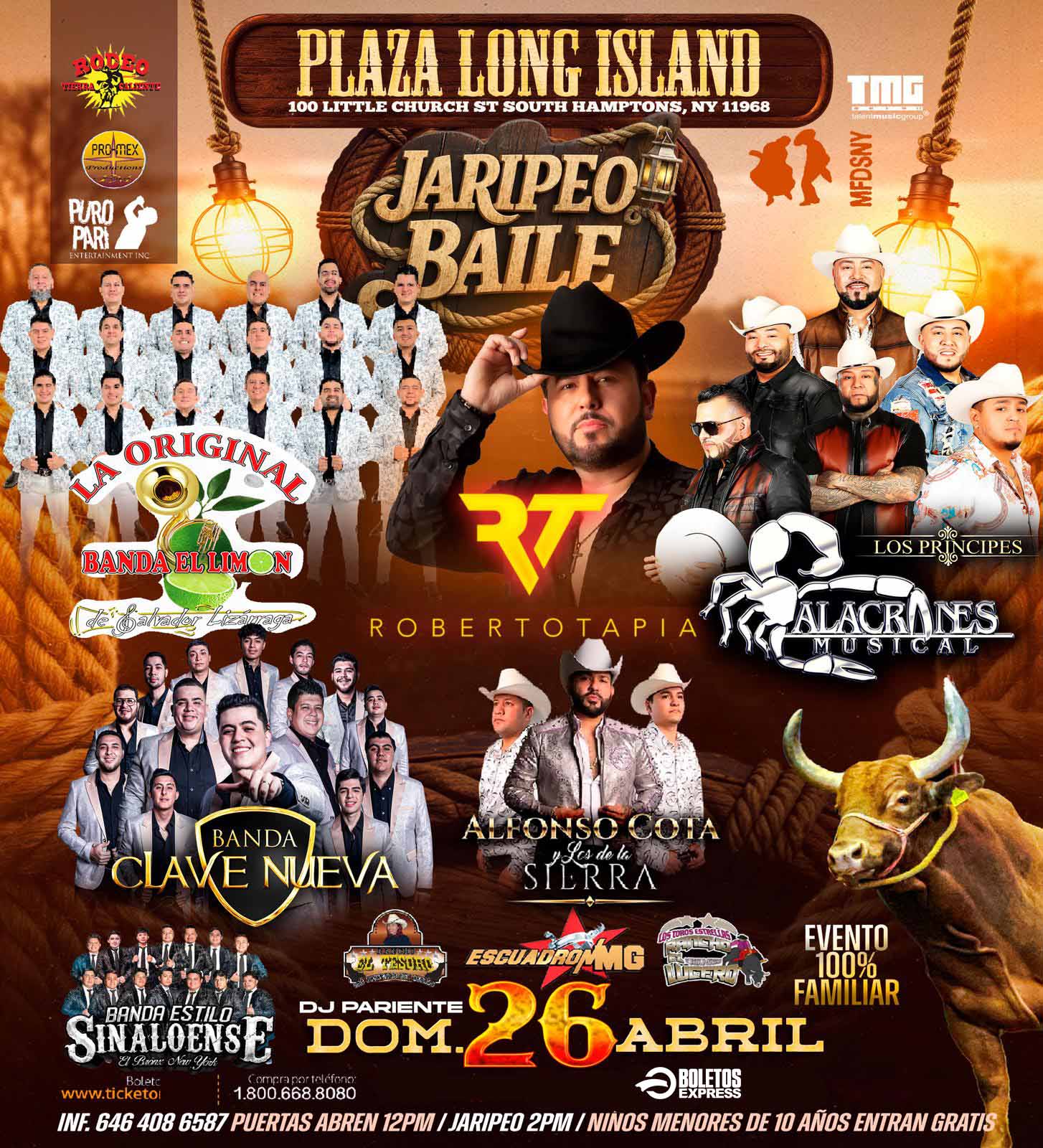 Buy tickets for LA ORIGINAL BANDA EL LIMON | ROBERTO TAPIA | ALACRANES MUSICAL LA ORIGINAL BANDA EL LIMON | ROBERTO TAPIA | ALACRANES MUSICAL