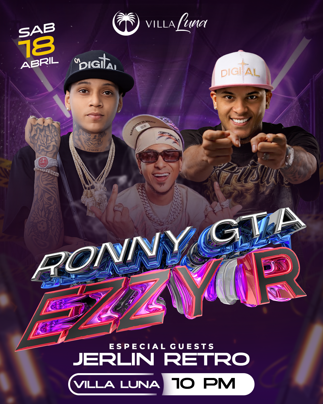 RONNY GTA & EZZY R EN VIVO!