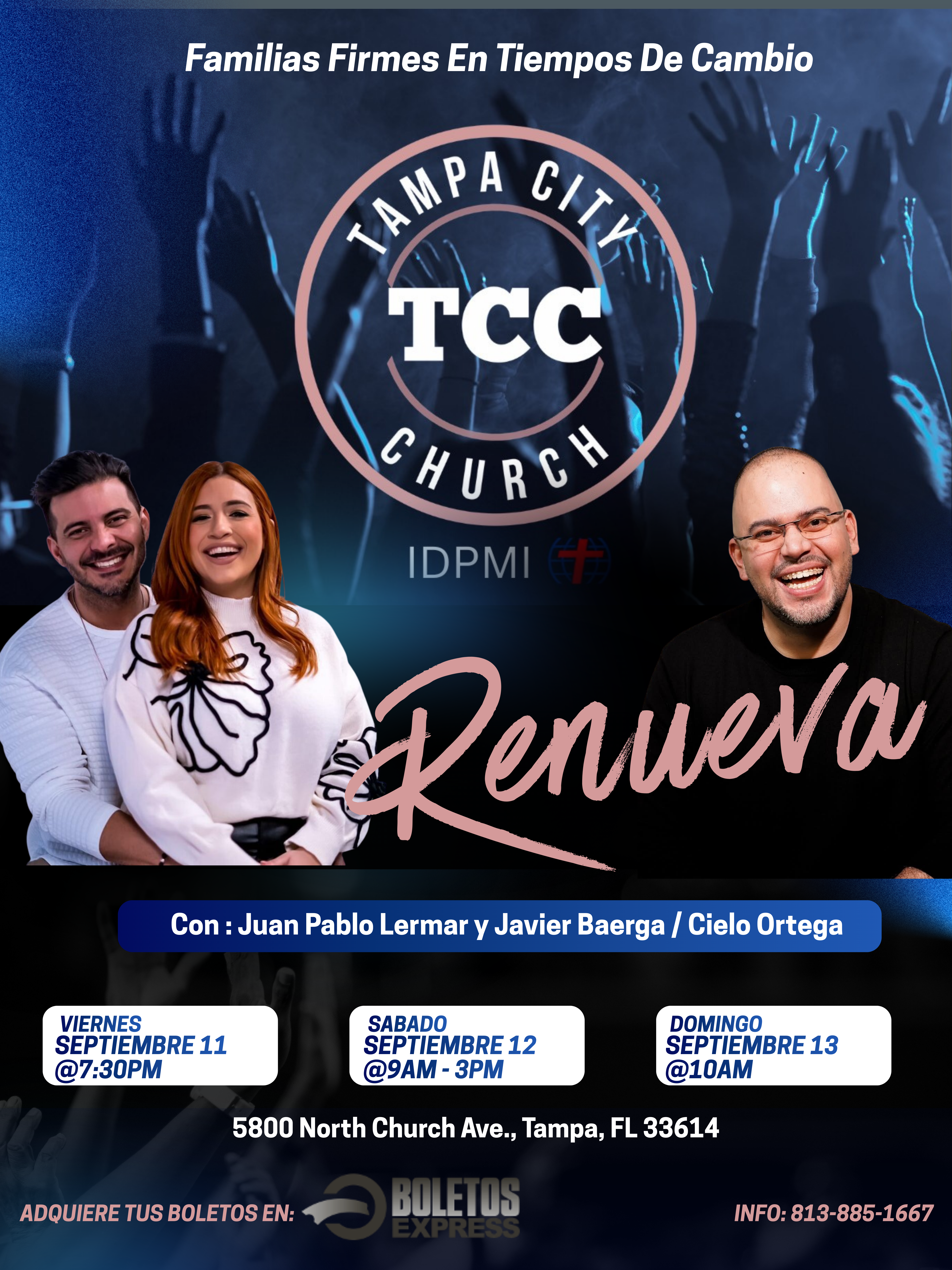 Buy tickets for RENUEVA - 11 / 12 / 13 SEPTIEMBRE RENUEVA - 11 / 12 / 13 SEPTIEMBRE