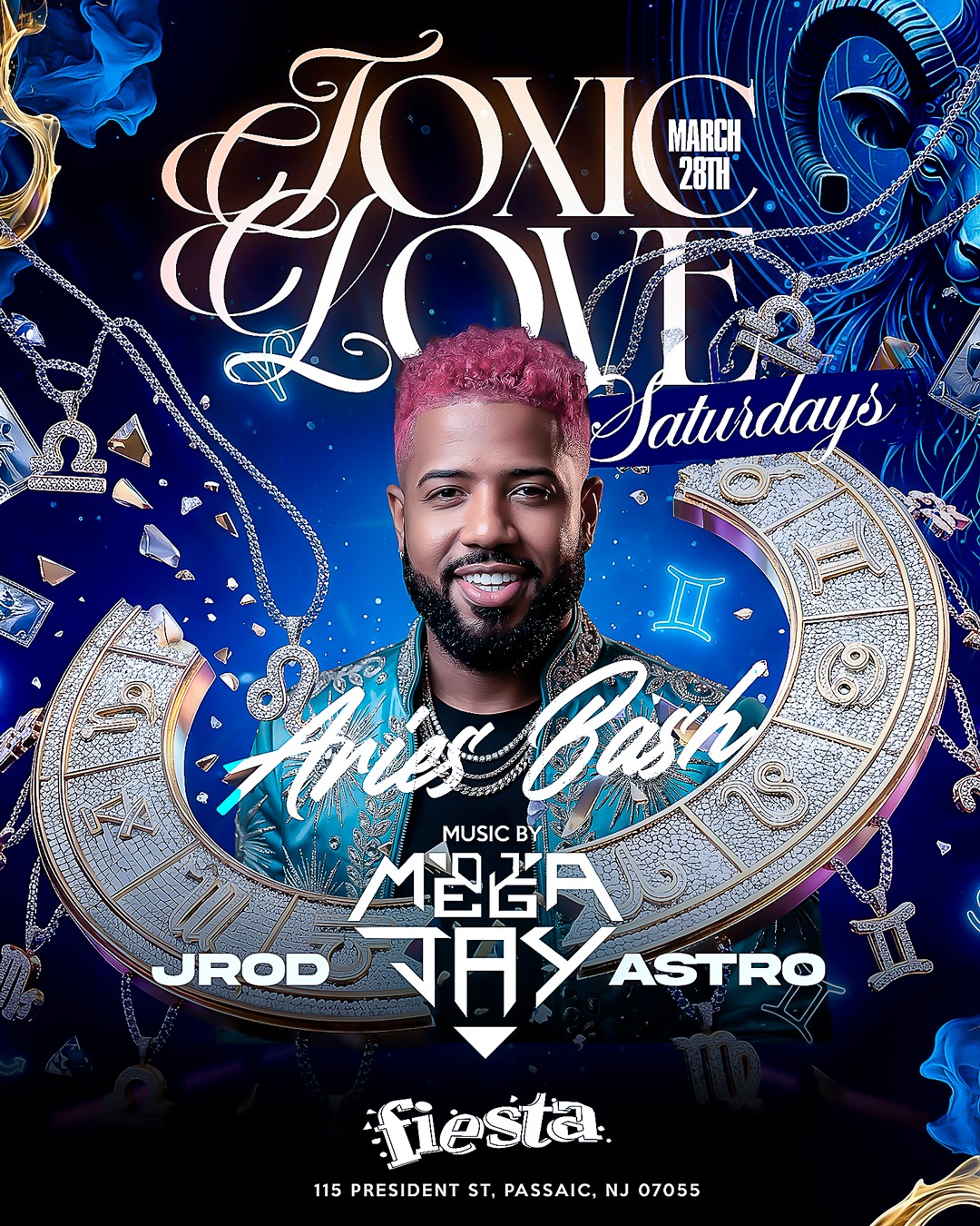 TOXIC LOVE SATURDAY - ARIES BASH