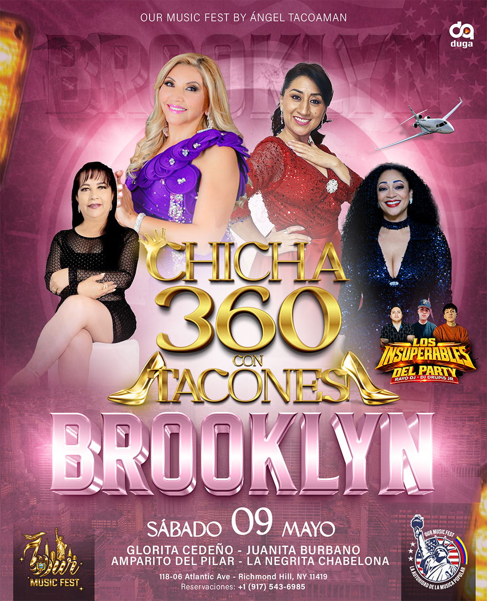 Buy tickets for CHICHA 360 CON TACONES CHICHA 360 CON TACONES