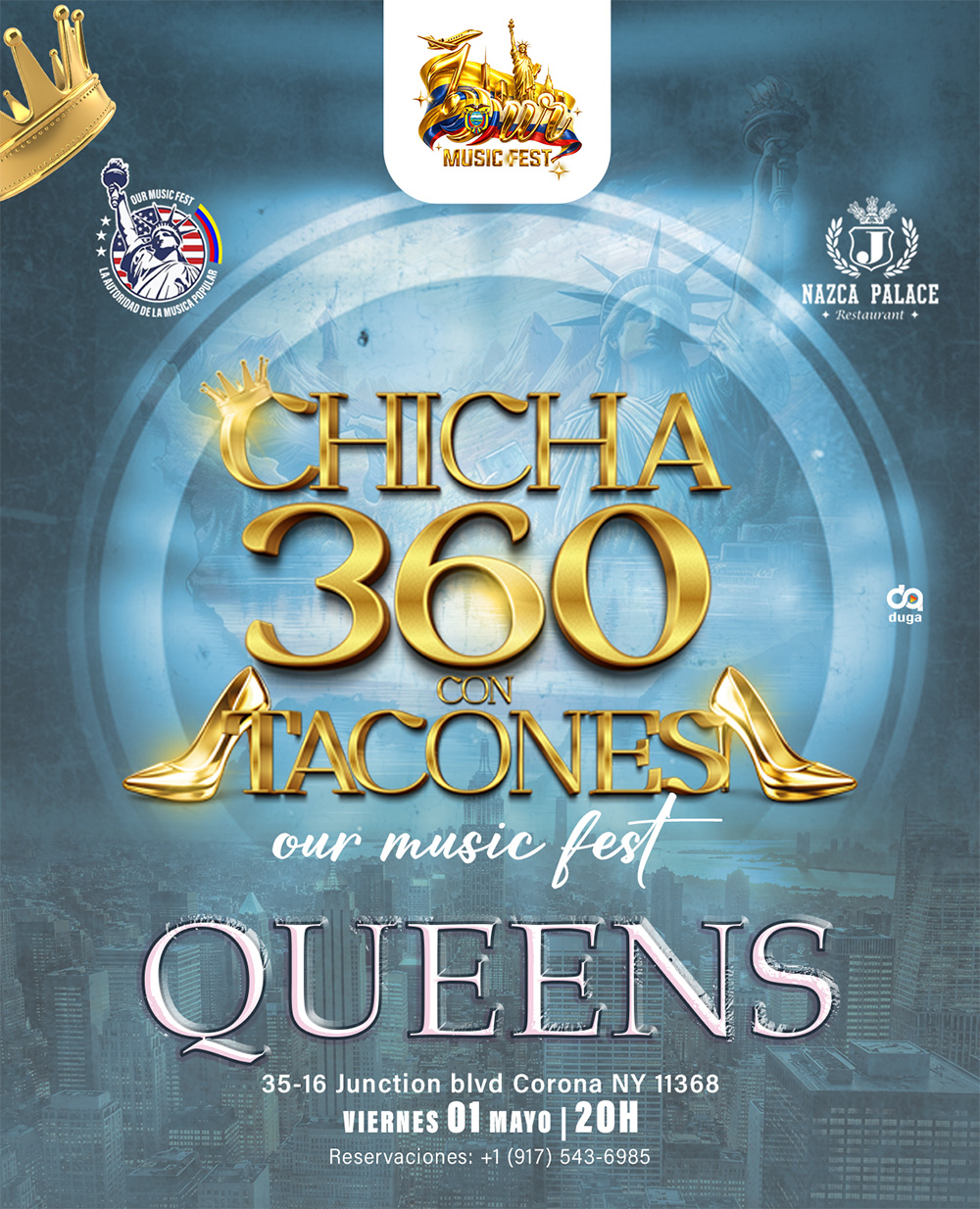 Buy tickets for CHICHA 360 CON TACONES CHICHA 360 CON TACONES