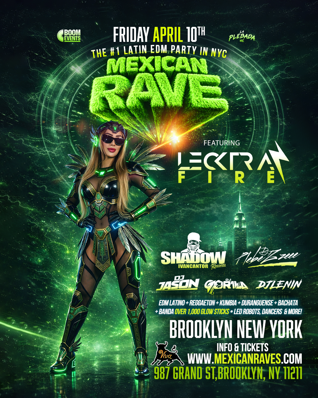 Buy tickets for Mexican rave bk viva toro edition Mexican rave bk viva toro edition