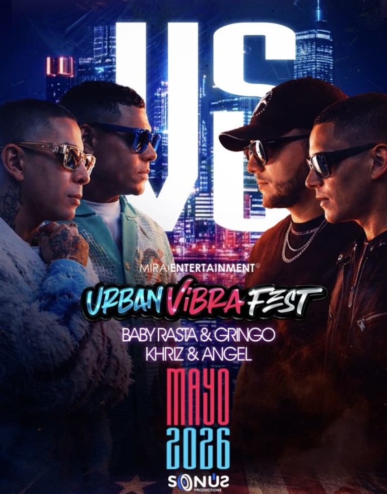 Baby Rasta y Gringo junto a Khriz y Angel en Passaic NJ - SP