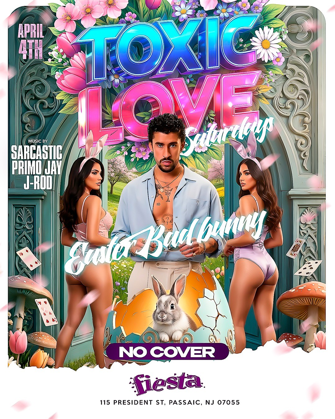 Buy tickets for TOXIC LOVE SATURDAY - EASTER BAD BUNNY TOXIC LOVE SATURDAY - EASTER BAD BUNNY