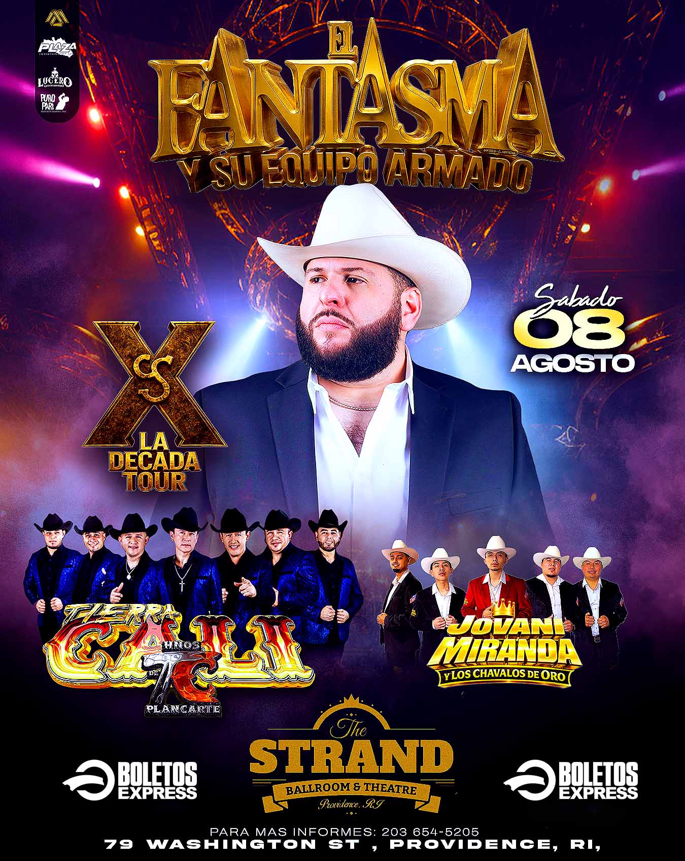 Buy tickets for EL FANTASMA Y SU EQUIPO ARMADO EL FANTASMA Y SU EQUIPO ARMADO