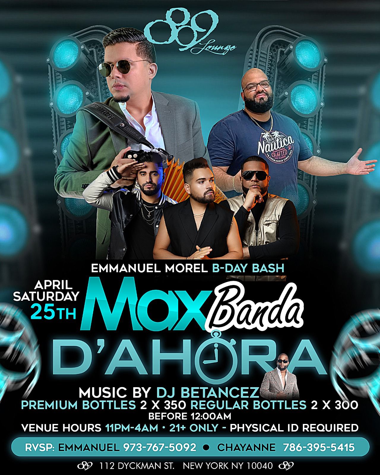 Buy tickets for MAX BANDA & GRUPO D' AHORA MAX BANDA & GRUPO D' AHORA
