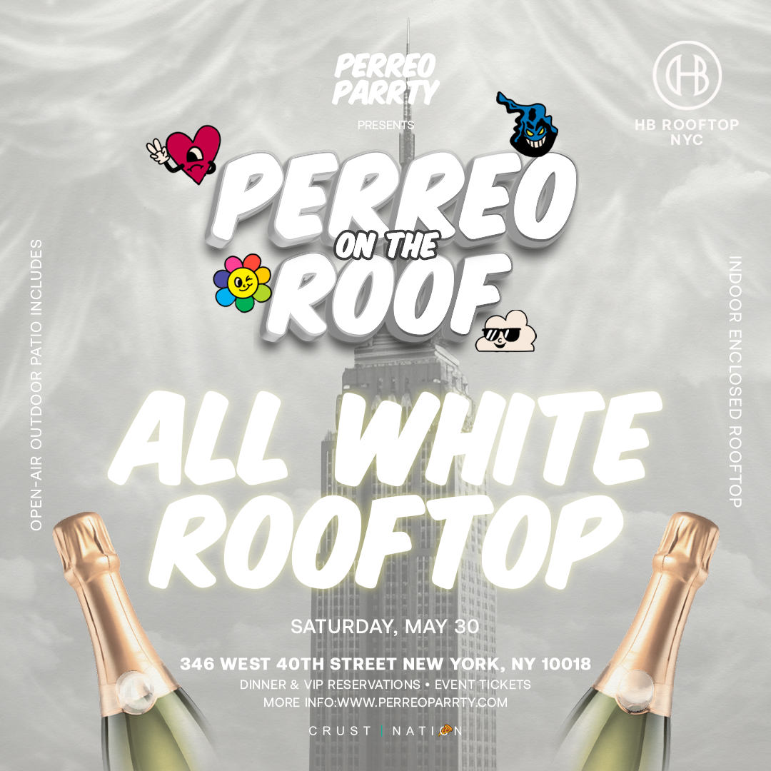 Buy tickets for All White Summer Rooftop Party - Reggaeton Rooftop NYC Skyline Views All White Summer Rooftop Party - Reggaeton Rooftop NYC Skyline Views