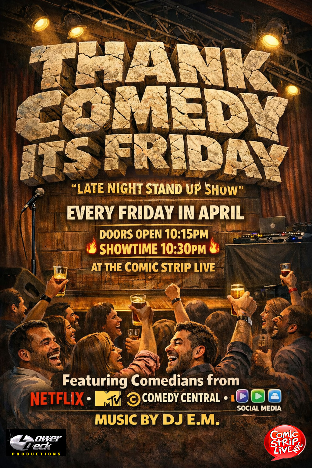 Thank Comedy It's Friday @ Comic Strip Live