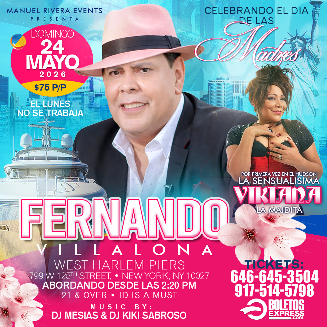 Buy tickets for Fernando Villalona & Vikiana para Las Madres Fernando Villalona & Vikiana para Las Madres