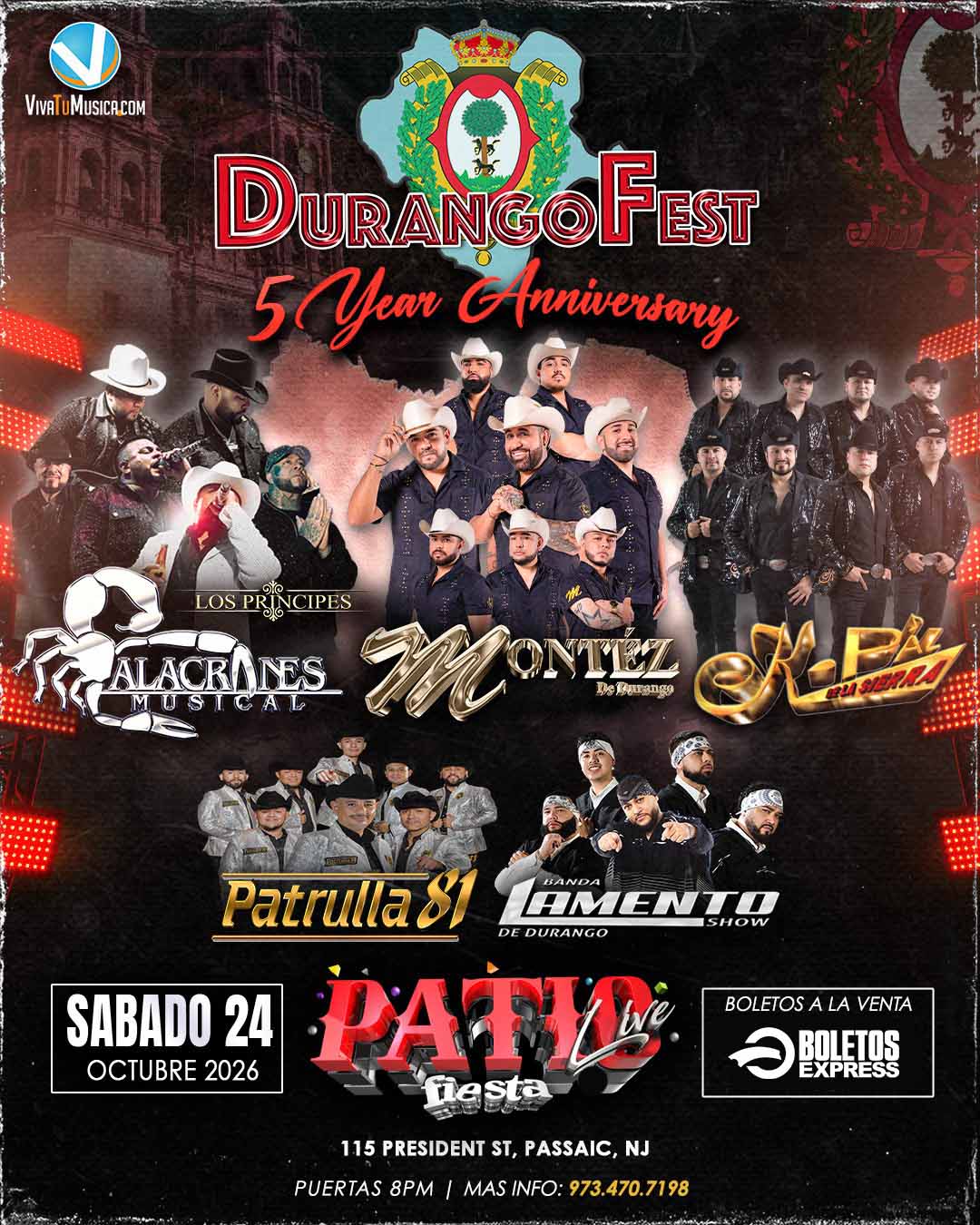 DURANGO FEST. 5 YEARS ANNIVERSARY