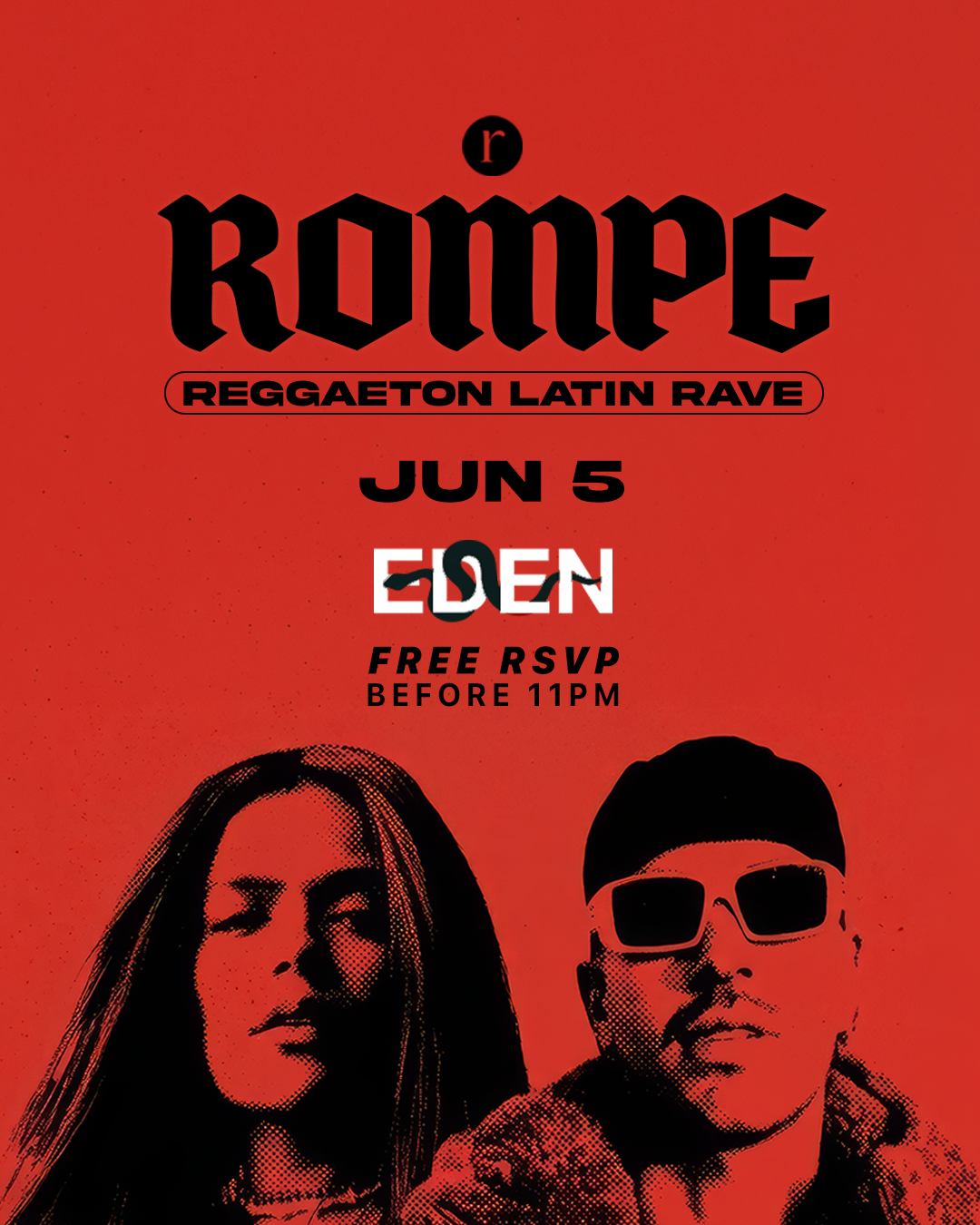 Buy tickets for Rompe - Reggaeton Latin Rave → FREE RSVP (21+) Rompe - Reggaeton Latin Rave → FREE RSVP (21+)