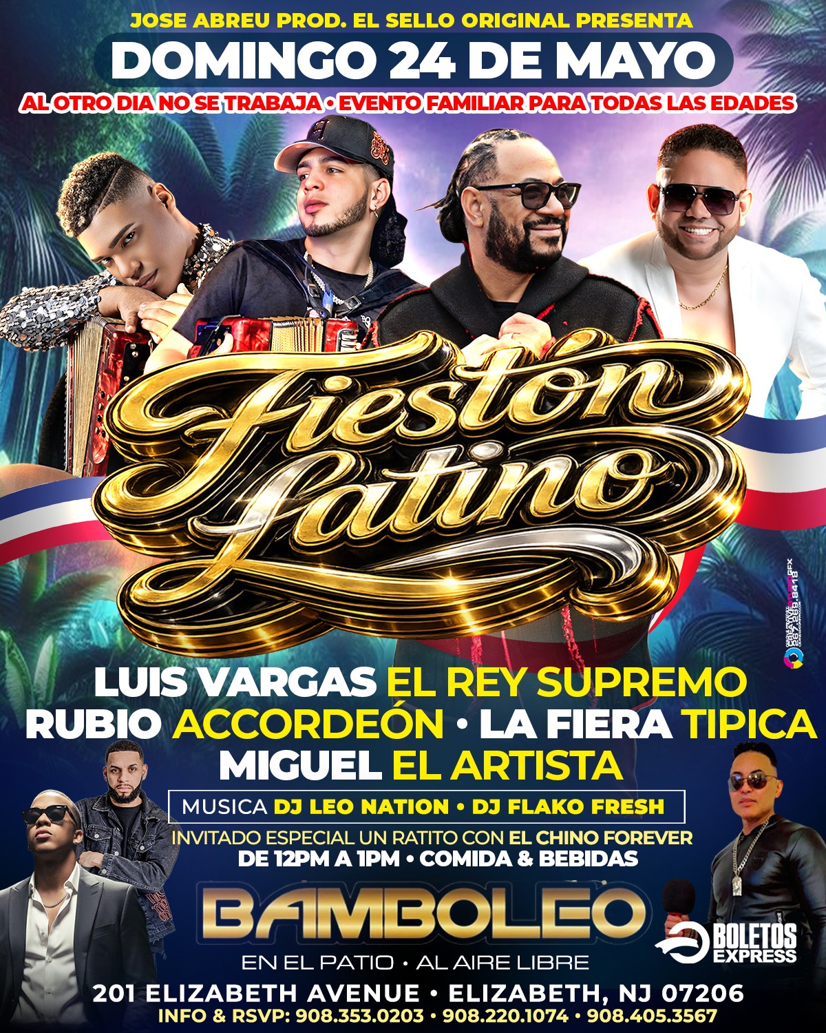 Buy tickets for FIESTON LATINO FIESTON LATINO