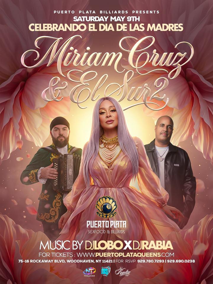 Buy tickets for MIRIAM CRUZ Y EL SUR 2- MOTHER'S DAY CELEBRATION MIRIAM CRUZ Y EL SUR 2- MOTHER'S DAY CELEBRATION