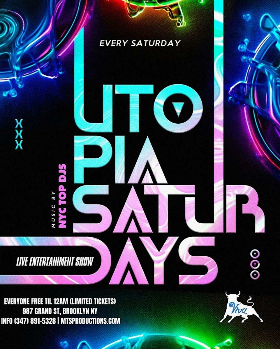 Buy tickets for Utopia Saturdays at Viva Toro Nightclub – Apr 25 | Williamsburg BK Utopia Saturdays at Viva Toro Nightclub – Apr 25 | Williamsburg BK