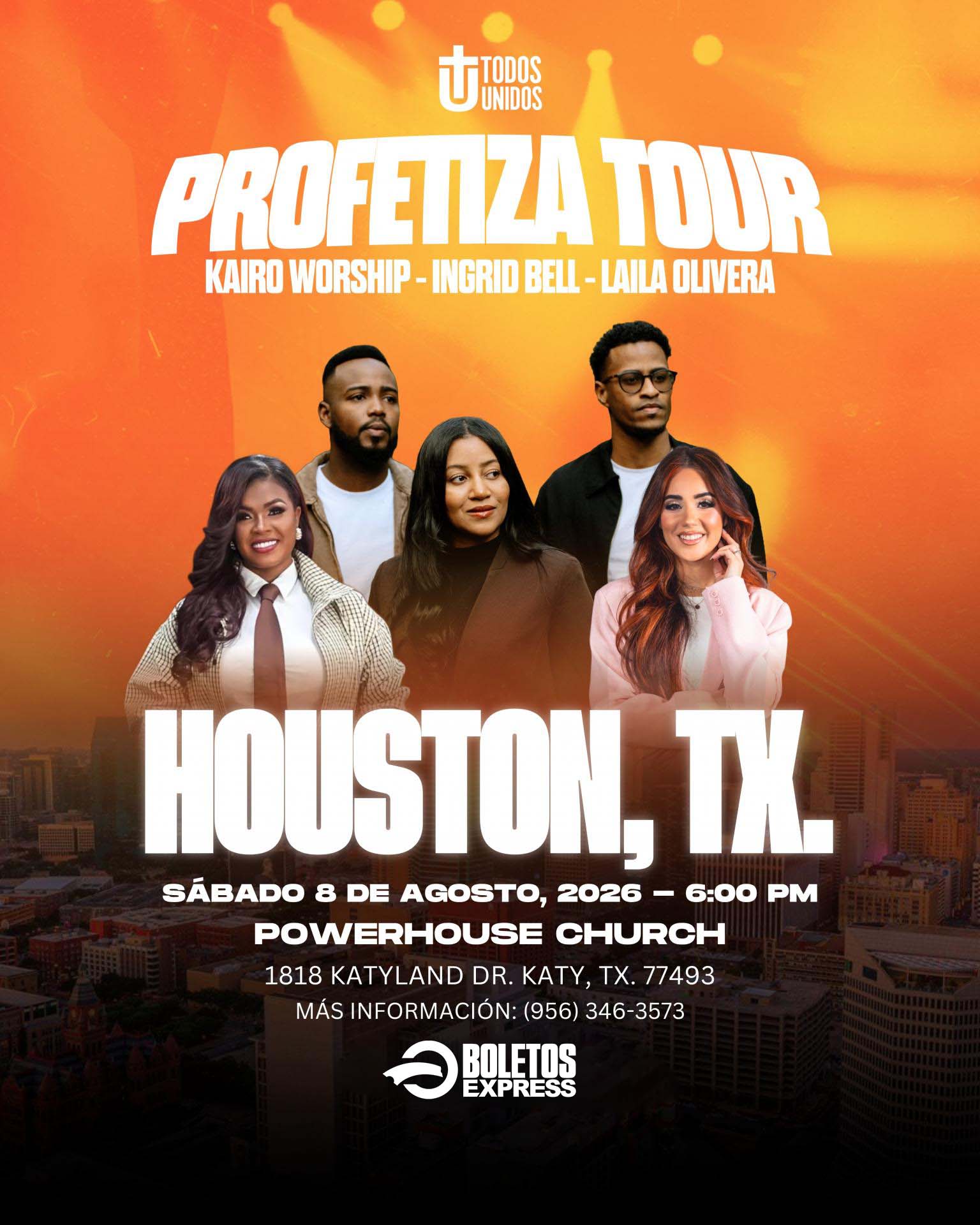 Buy tickets for PROFETIZA TOUR - HOUSTON, TX PROFETIZA TOUR - HOUSTON, TX