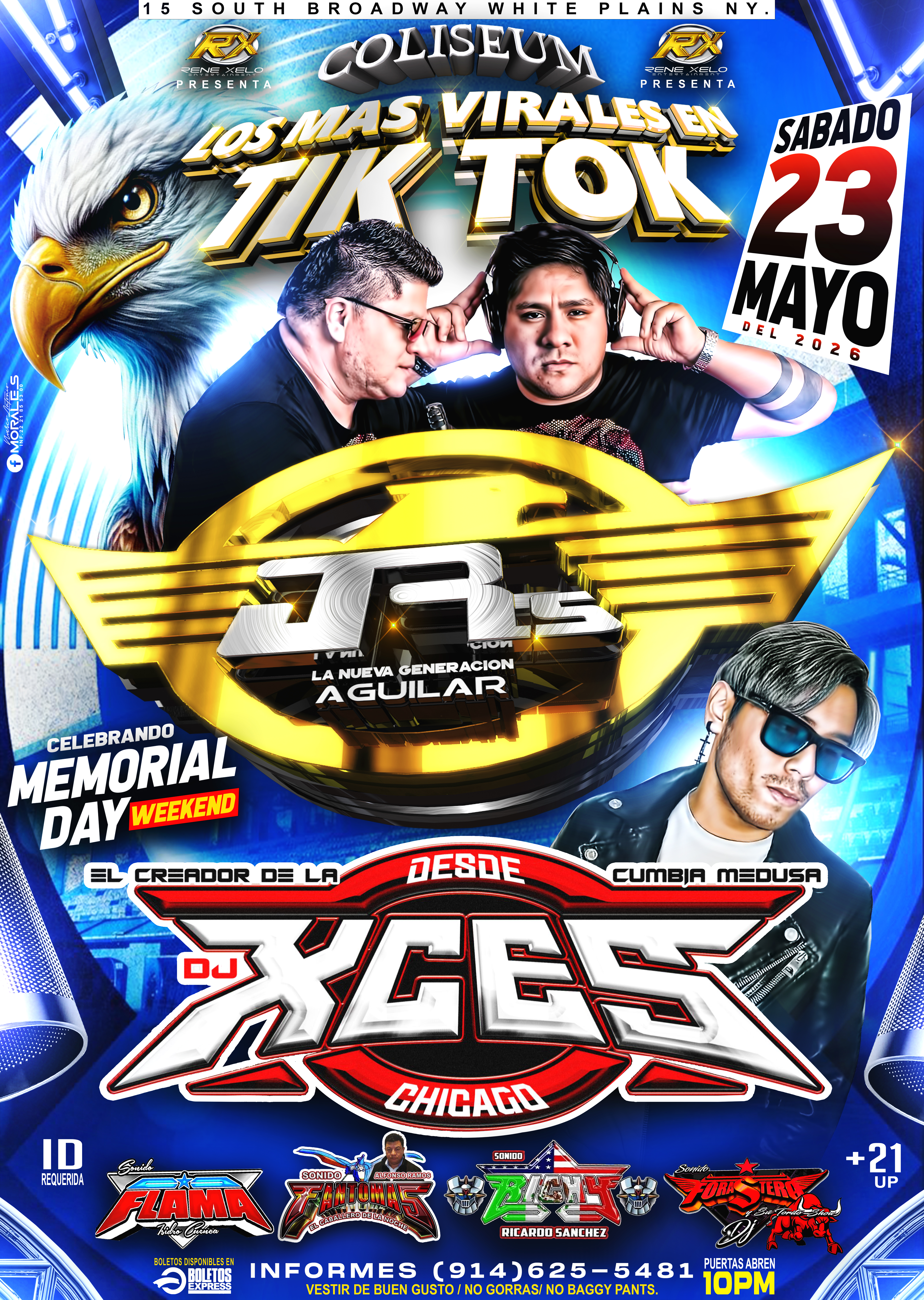 Buy tickets for JR'S LA NUEVA GENERACION | DJ XCES JR'S LA NUEVA GENERACION | DJ XCES