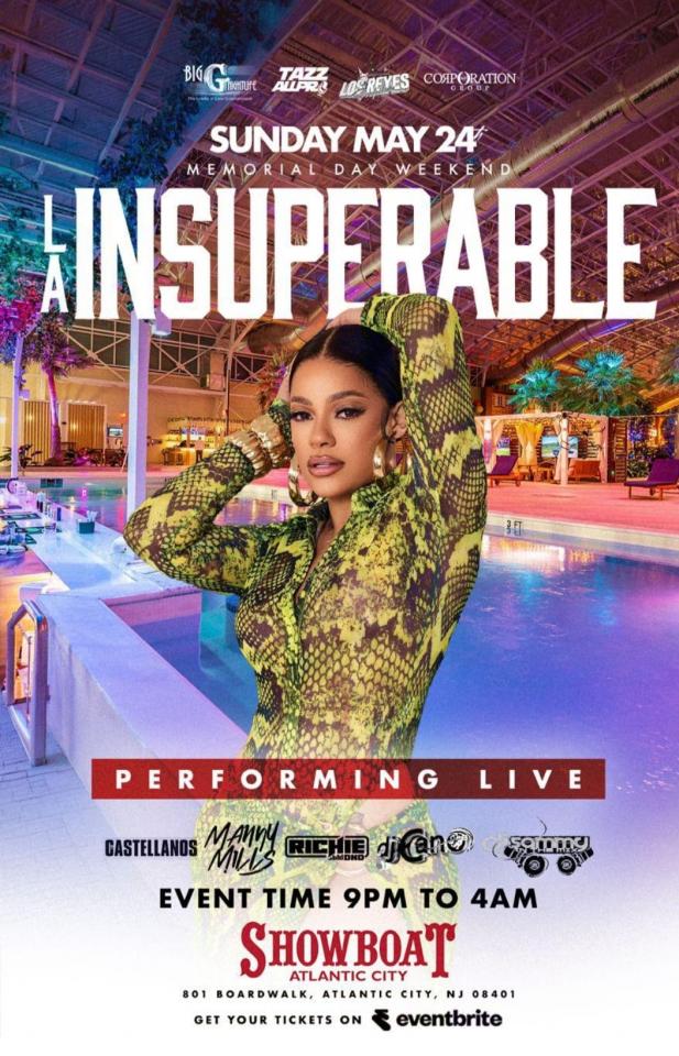 Buy tickets for La Insuperable en vivo: Memorial Day Weekend 2026: ShowBoat La Insuperable en vivo: Memorial Day Weekend 2026: ShowBoat