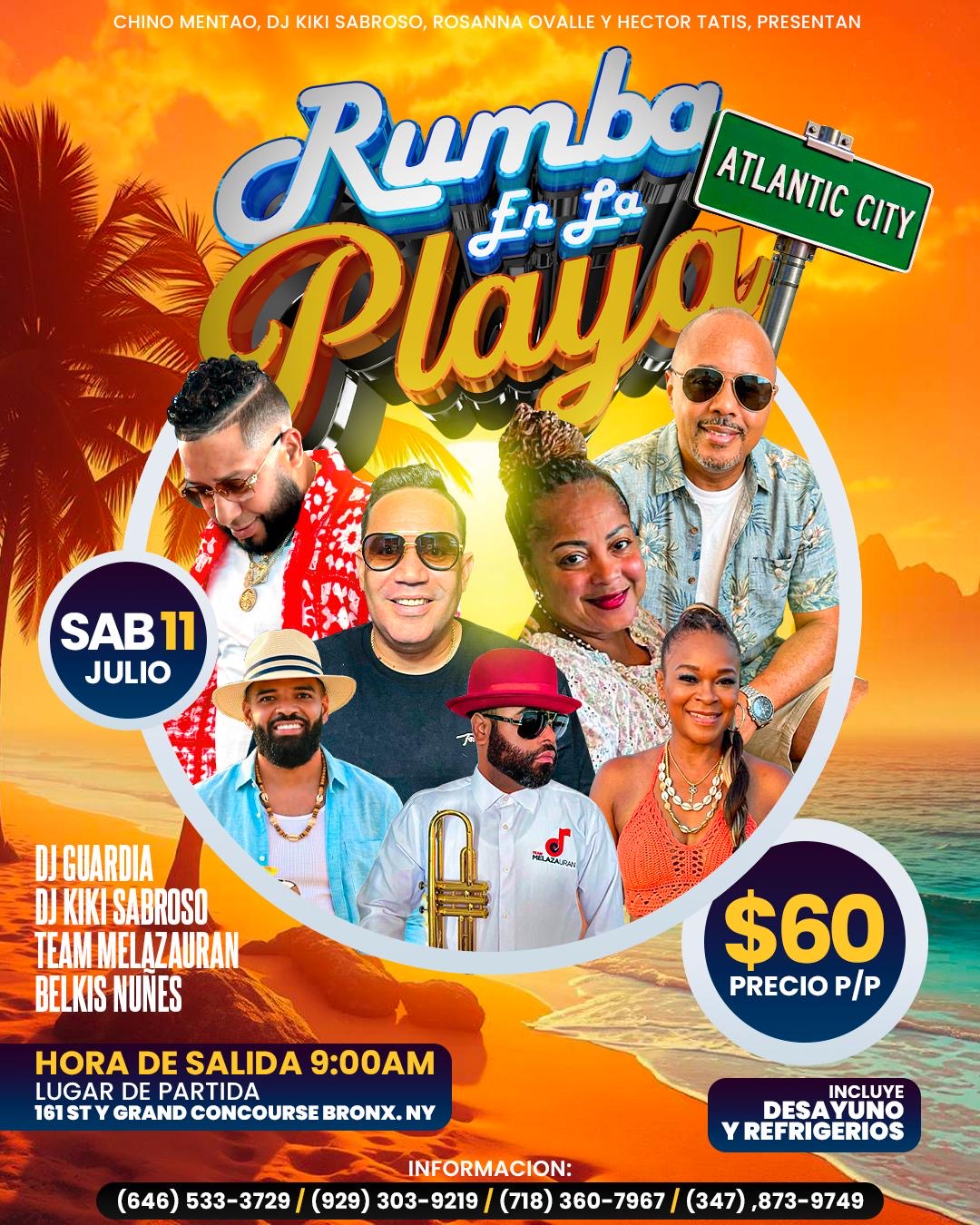 RUMBA EN LA PLAYA