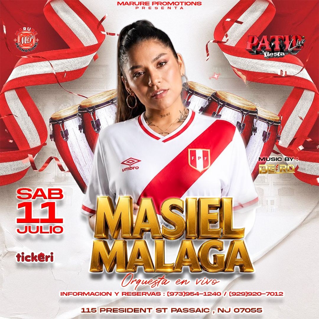 Buy tickets for MASIEL MALAGA EN CONCIERTO MASIEL MALAGA EN CONCIERTO