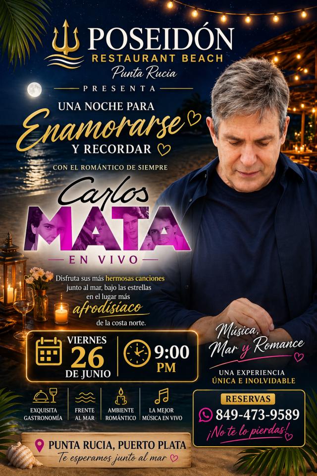 Carlos Mata en concierto