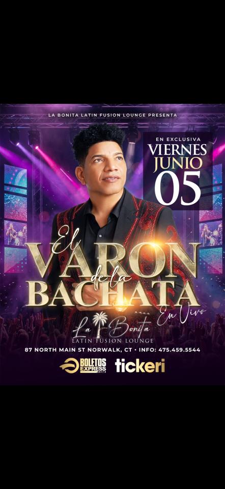 Buy tickets for El Varon de la Bachata El Varon de la Bachata