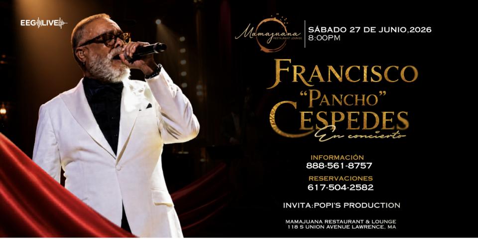 Buy tickets for FRANCISCO PANCHO CESPEDES FRANCISCO PANCHO CESPEDES