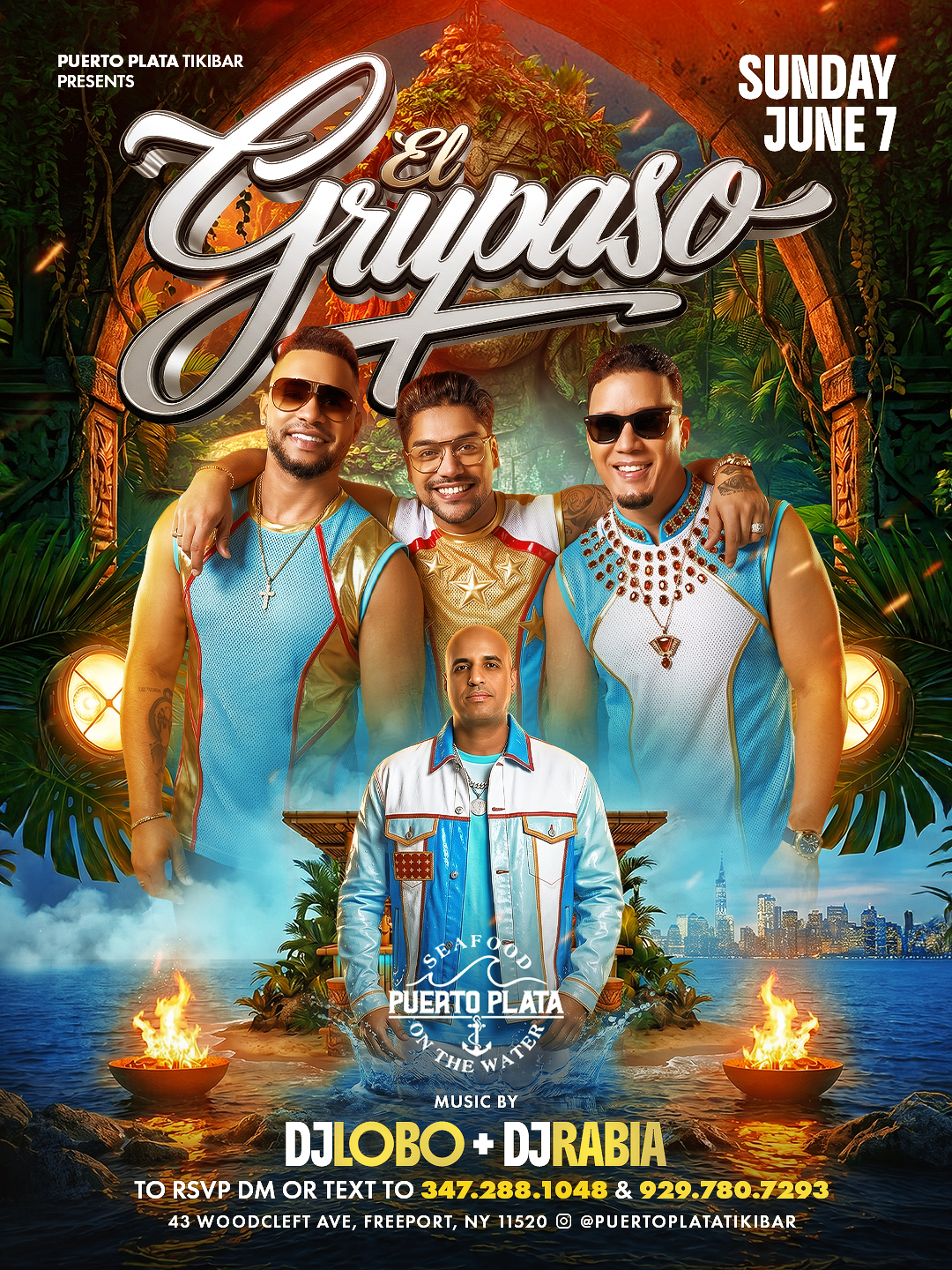 Buy tickets for EL Grupaso @ Puerto Plata Tiki Bar EL Grupaso @ Puerto Plata Tiki Bar
