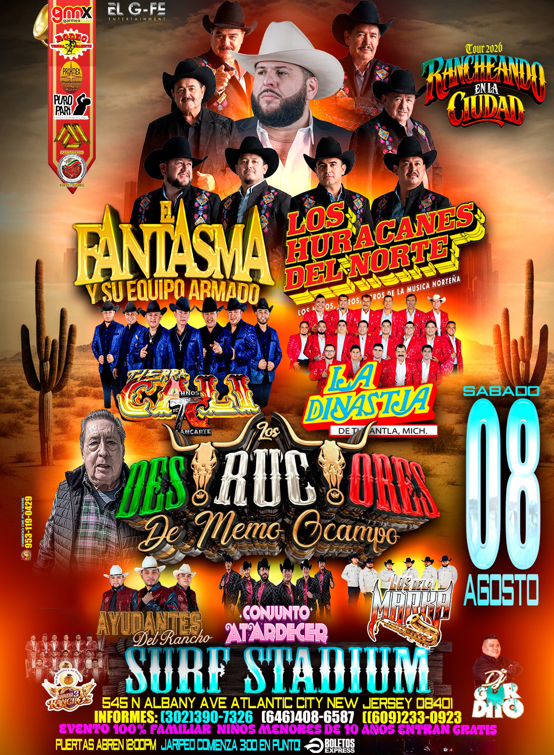 Buy tickets for EL FANTASMA Y SU EQUIPO ARMADO EL FANTASMA Y SU EQUIPO ARMADO