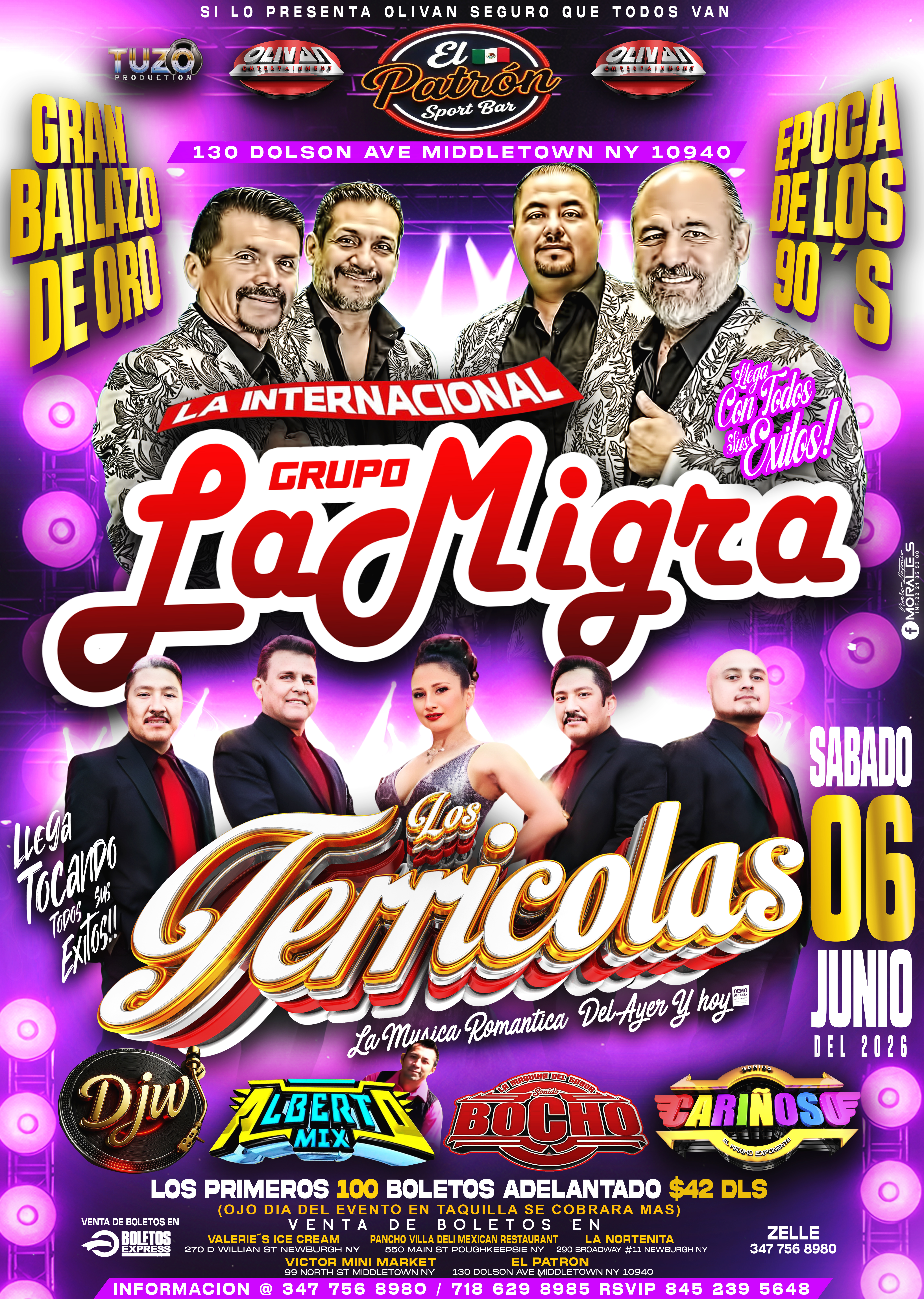 El International Grupo La Migra, Los Terricolasss