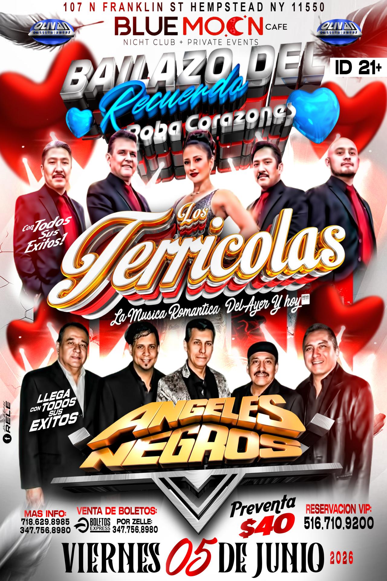 Los Terricolas, Los Angeles Negro's
