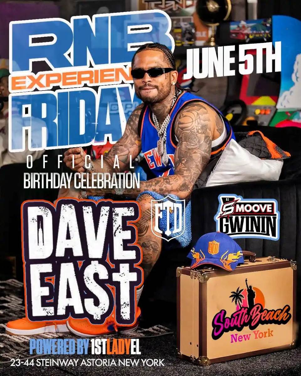 Buy tickets for RNB Experience Fridays at South Beach Astoria – Every Friday RNB Experience Fridays at South Beach Astoria – Every Friday
