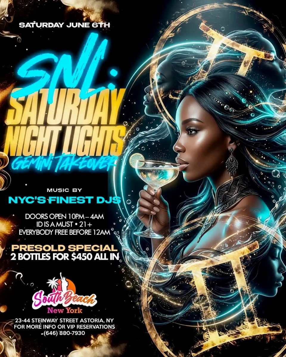 SNL Saturday Night Lights at South Beach Astoria – Gemini Takeover