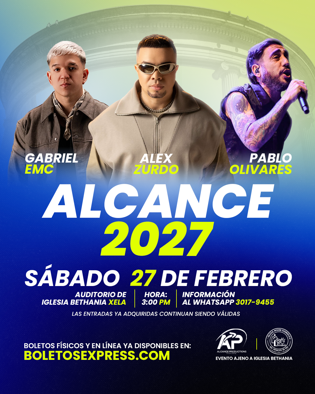 Buy tickets for NUEVA FECHA ALEX ZURDO | GABRIEL EMC | PABLO OLIVARES NUEVA FECHA ALEX ZURDO | GABRIEL EMC | PABLO OLIVARES