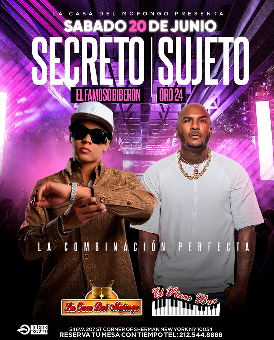 SECRETO EL FAMOSO BIBERON & SUJETO ORO 24