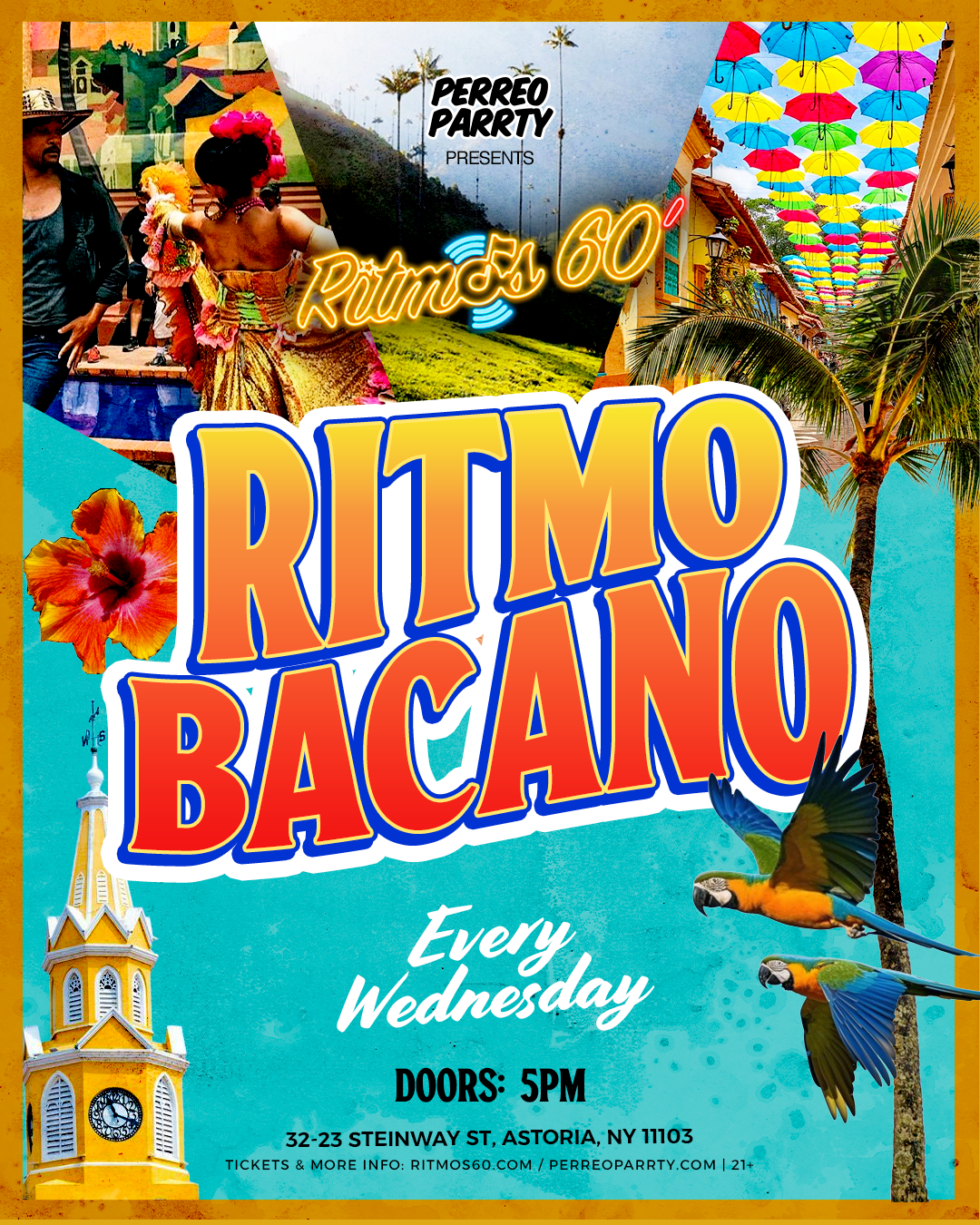 Ritmos Bacano: Colombian Salsa, Vallenato Reggaeton Party NYC